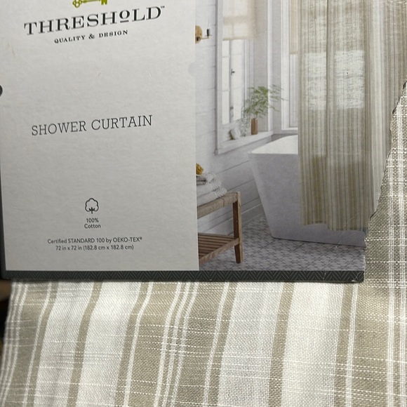 Threshold Bath Shower Curtain 0 Cotton Poshmark